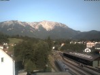 Archiv Foto Webcam Bahnhof in Puchberg am Schneeberg and Schneeberg Panorama 05:00
