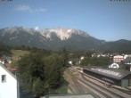 Archiv Foto Webcam Bahnhof in Puchberg am Schneeberg and Schneeberg Panorama 07:00