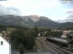Archiv Foto Webcam Bahnhof in Puchberg am Schneeberg and Schneeberg Panorama 06:00