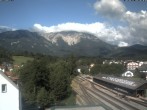 Archiv Foto Webcam Bahnhof in Puchberg am Schneeberg and Schneeberg Panorama 07:00