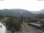 Archiv Foto Webcam Bahnhof in Puchberg am Schneeberg and Schneeberg Panorama 17:00