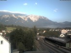 Archiv Foto Webcam Bahnhof in Puchberg am Schneeberg and Schneeberg Panorama 05:00