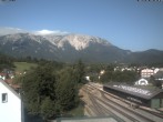 Archiv Foto Webcam Bahnhof in Puchberg am Schneeberg and Schneeberg Panorama 07:00