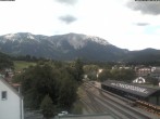 Archiv Foto Webcam Bahnhof in Puchberg am Schneeberg and Schneeberg Panorama 09:00