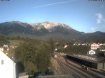 Archiv Foto Webcam Bahnhof in Puchberg am Schneeberg and Schneeberg Panorama 05:00