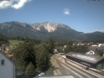 Archiv Foto Webcam Bahnhof in Puchberg am Schneeberg and Schneeberg Panorama 09:00