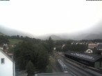 Archiv Foto Webcam Bahnhof in Puchberg am Schneeberg and Schneeberg Panorama 05:00