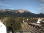 Archiv Foto Webcam Bahnhof in Puchberg am Schneeberg and Schneeberg Panorama 06:00