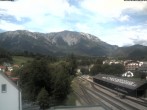 Archiv Foto Webcam Bahnhof in Puchberg am Schneeberg and Schneeberg Panorama 09:00