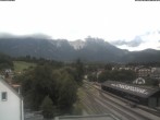 Archiv Foto Webcam Bahnhof in Puchberg am Schneeberg and Schneeberg Panorama 13:00