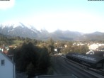 Archiv Foto Webcam Bahnhof in Puchberg am Schneeberg and Schneeberg Panorama 07:00