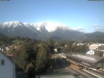Archiv Foto Webcam Bahnhof in Puchberg am Schneeberg and Schneeberg Panorama 08:00