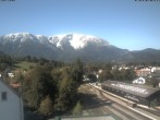 Archiv Foto Webcam Bahnhof in Puchberg am Schneeberg and Schneeberg Panorama 09:00