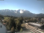 Archiv Foto Webcam Bahnhof in Puchberg am Schneeberg and Schneeberg Panorama 11:00