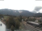 Archiv Foto Webcam Bahnhof in Puchberg am Schneeberg and Schneeberg Panorama 07:00