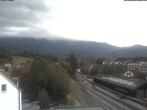 Archiv Foto Webcam Bahnhof in Puchberg am Schneeberg and Schneeberg Panorama 13:00