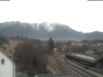 Archiv Foto Webcam Bahnhof in Puchberg am Schneeberg and Schneeberg Panorama 09:00