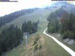 Archiv Foto Webcam Gemeindealpe Gipfelbahn und Gipfel 05:00