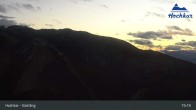 Archiv Foto Webcam Hochkar bei Göstling 02:00