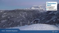 Archived image Webcam Gosau: Top station Panorama Jet Zwieselalm 00:00