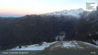 Archiv Foto Webcam Gosau: Zwieselalm Panorama Jet 04:00