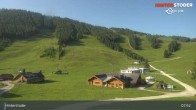 Archiv Foto Webcam Hinterstoder - Hössbahn Bergstation - Huttererböden 07:00