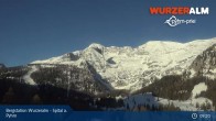 Archiv Foto Webcam Spital am Pyhrn - Wurzeralm Bärenhütte 08:00