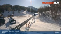 Archiv Foto Webcam Spital am Pyhrn - Bergstation Wurzeralm 08:00