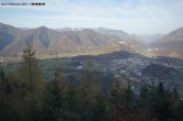 Archiv Foto Webcam Blick von der Katrin nach Bad Ischl 03:00