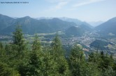 Archiv Foto Webcam Blick von der Katrin nach Bad Ischl 09:00