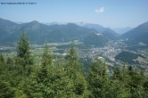 Archiv Foto Webcam Blick von der Katrin nach Bad Ischl 11:00