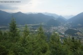 Archiv Foto Webcam Blick von der Katrin nach Bad Ischl 18:00