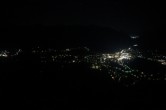 Archiv Foto Webcam Blick von der Katrin nach Bad Ischl 23:00