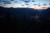 Archiv Foto Webcam Blick von der Katrin nach Bad Ischl 03:00