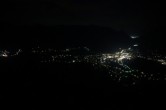 Archiv Foto Webcam Blick von der Katrin nach Bad Ischl 01:00