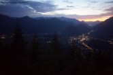 Archiv Foto Webcam Blick von der Katrin nach Bad Ischl 03:00
