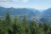 Archiv Foto Webcam Blick von der Katrin nach Bad Ischl 09:00