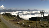 Archived image Webcam Hauser Kaibling: Mountain Station Quattralpina 04:00