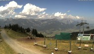 Archived image Webcam Hauser Kaibling: Mountain Station Quattralpina 08:00