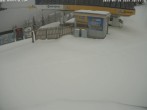 Archived image Webcam Hauser Kaibling: Mountain Station Quattralpina 17:00