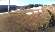 Archived image Webcam Hauser Kaibling: Mid station Tauern Seilbahn 13:00
