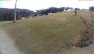 Archiv Foto Webcam Hauser Kaibling: Tauern Seilbahn Mittelstation (1381 m) 13:00
