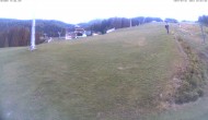 Archived image Webcam Hauser Kaibling: Mid station Tauern Seilbahn 19:00