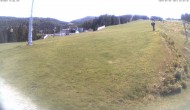 Archiv Foto Webcam Hauser Kaibling: Tauern Seilbahn Mittelstation (1381 m) 13:00