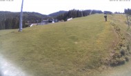 Archiv Foto Webcam Hauser Kaibling: Tauern Seilbahn Mittelstation (1381 m) 13:00