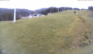 Archiv Foto Webcam Hauser Kaibling: Tauern Seilbahn Mittelstation (1381 m) 19:00