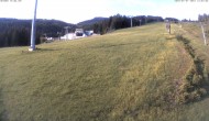 Archived image Webcam Hauser Kaibling: Mid station Tauern Seilbahn 06:00