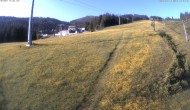Archived image Webcam Hauser Kaibling: Mid station Tauern Seilbahn 06:00