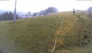 Archiv Foto Webcam Hauser Kaibling: Tauern Seilbahn Mittelstation (1381 m) 19:00