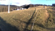 Archiv Foto Webcam Hauser Kaibling: Tauern Seilbahn Mittelstation (1381 m) 19:00
